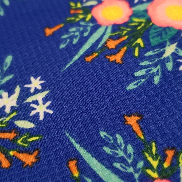 Cat&Jack Blue Floral Tankini Top Girl Size S 6-6X - Picture 5 of 6